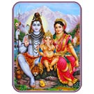 "Shiva Family Kailash" T-Shirt